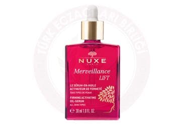 NUXE MERVEILLANCE LIFT FIRMING ACTIVATING OIL SERUM 30 ml şişe İlaç Görseli