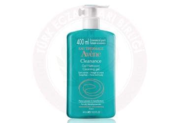 EAU THERMALE AVENE CLEANANCE GEL NETTOYANT YAGLI CILTLER ICIN SABUN ICERMEYEN YUZ VE VUCUT TEMIZLEME JELI 400 ml şişe İlaç Görseli