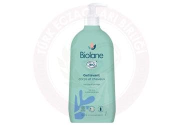 BIOLANE ORGANIC HAIR & BODY CLEANSING GEL ORGANIC SAC VE VUCUT TEMIZLEME JELI 500 ml şişe İlaç Görseli
