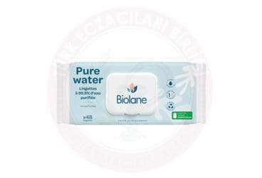 BIOLANE PURE WATER WIPES SAF SU ISLAK MENDIL 48 adet İlaç Görseli