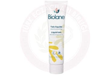 BIOLANE LIQUID TALC SIVI PUDRALI PISIK KREMI 100 ml tüp İlaç Görseli