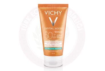 VICHY CAPITAL SOLEIL TINTED DRY TOUCH EMULSION SPF50 GUNES KREMI 50 ml tüp İlaç Görseli