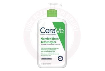 CERAVE NEMLENDIREN TEMIZLEYICI NORMAL VE KURUYA DONUK CILTLER ICIN 473 ml şişe İlaç Görseli
