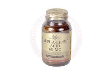 SOLGAR ALPHA LIPOIC ACID KAPSUL 60 mg 60 kapsül İlaç Görseli