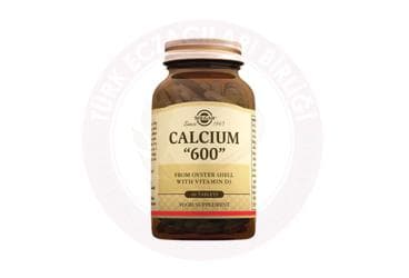 SOLGAR CALCIUM OYSTER SHELL TABLET 60 tablet İlaç Görseli