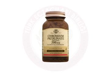 SOLGAR CHROMIUM PICOLINATE KAPSUL 200 mcg 90 kapsül İlaç Görseli