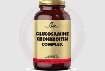 SOLGAR GLUCOSAMINE CHONDROITIN FILM TABLET 150 tablet İlaç Görseli