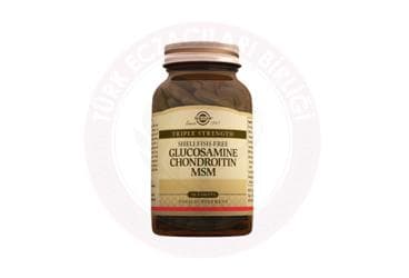 SOLGAR GLUCOSAMINE CHONDROITIN MSM TABLET 60 tablet İlaç Görseli