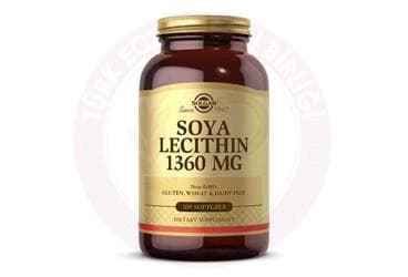 SOLGAR LECITHIN KAPSUL 1360 mg 100 kapsül İlaç Görseli