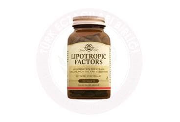 SOLGAR LIPOTROPIC FACTORS TABLET 50 tablet İlaç Görseli