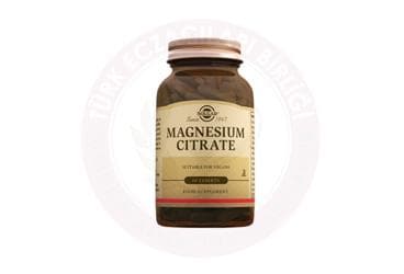 SOLGAR MAGNESIUM CITRATE TABLET 60 tablet İlaç Görseli