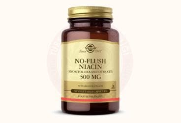 SOLGAR NO-FLUSH NIACIN KAPSUL 500 mg 50 kapsül İlaç Görseli