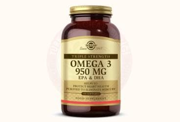 SOLGAR OMEGA-3 KAPSUL 950 mg 100 kapsül İlaç Görseli
