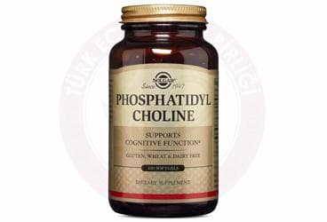 SOLGAR HOSPHATIDYL CHOLINE YUMUSAK JELATIN KAPSUL 420 mg 100 kapsül İlaç Görseli