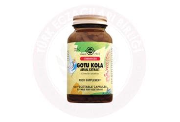 SOLGAR GOTU KOLA AERIAL EXTRACT KAPSUL 100 mg 100 kapsül İlaç Görseli