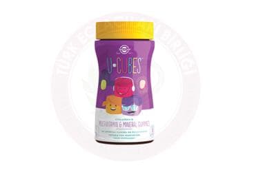 SOLGAR U-CUBES CHILDRENS MULTIVITAMIN & MINERAL GUMMIES TABLET 60 tablet İlaç Görseli