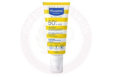 MUSTELA VERY HIGH PROTECTION SUN LOTION - COK YUKSEK KORUMA FAKTORLU GUNES LOSYONU 200 ml tüp İlaç Görseli