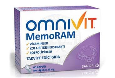 OMNIVIT MEMORAM KAPSUL 60 kapsül İlaç Görseli