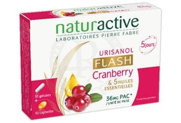 URISANOL NATURACTIVE FLAS KAPSUL 10 kapsül İlaç Görseli