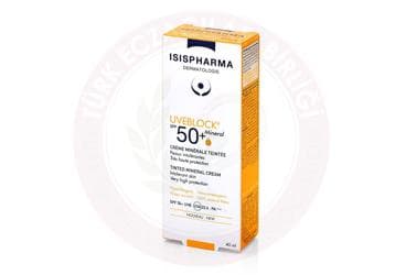 ISISPHARMA UVEBLOCK SPF50+ TINTED MINERAL CREAM 40 ml tüp İlaç Görseli