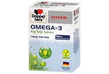 DOPPELHERZ OMEGA 3 ALG YAGI ICEREN KAPSUL 30 kapsül İlaç Görseli