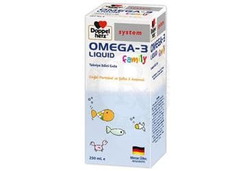 DOPPELHERZ OMEGA 3 LIQUID FAMILY SURUP 250 ml şişe İlaç Görseli