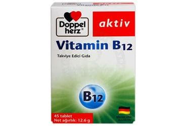 DOPPELHERZ VITAMIN B12 TABLET 45 tablet İlaç Görseli