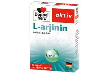 DOPPELHERZ L-ARJININ KAPSUL 30 kapsül İlaç Görseli