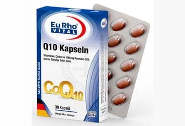 EURHO VITAL Q10 KAPSELN 30 kapsül İlaç Görseli