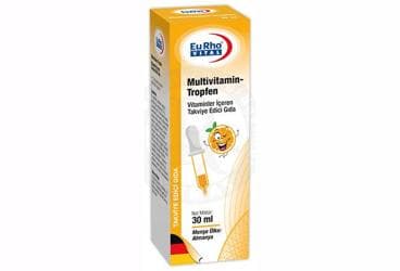 EURHO VITAL MULTIVITAMIN TROPFEN DAMLA 30 ml şişe İlaç Görseli