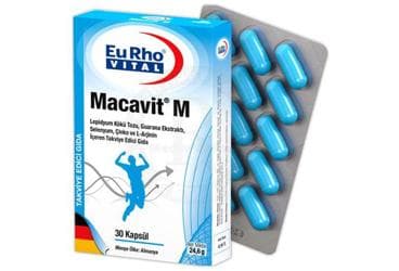 EURHO VITAL MACAVIT M KAPSELN KAPSUL 30 kapsül İlaç Görseli