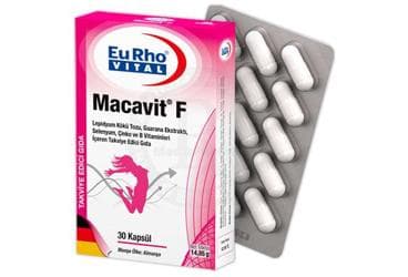 EURHO VITAL MACAVIT F KAPSELN KAPSUL 30 kapsül İlaç Görseli
