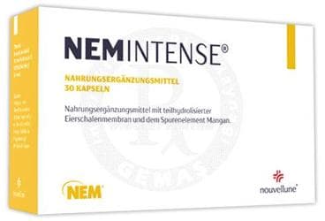 NEMINTENSE YUMURTA KABUGU ZARI ICEREN TAKVIYE EDICI GIDA 30 kapsül İlaç Görseli