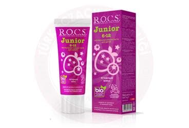 ROCS JUNIOR 6-12 ORMAN MEYVELI DIS MACUNU 60 ml tüp İlaç Görseli