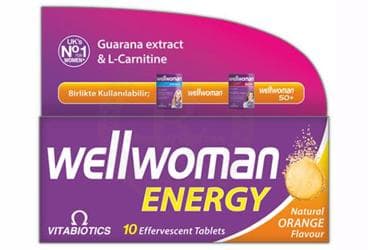 VITABIOTICS WELLWOMAN ENERGY TAKVIYE EDICI GIDA 10 tablet İlaç Görseli