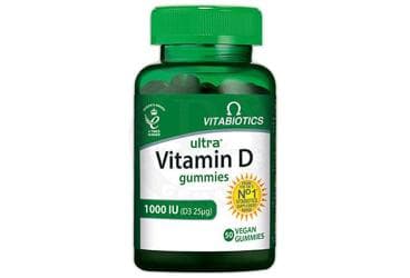 VITABIOTICS ULTRA VITAMIN D GUMMIES 1000 IU 50 tablet İlaç Görseli