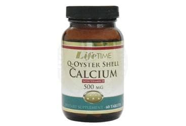 LIFE TIME Q-OYSTER SHELL CALCIUM WITH VITAMIN D TABLET 60 tablet İlaç Görseli