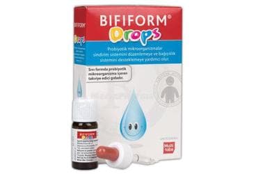 BIFIFORM DROPS PROBIYOTIK BAKTERI ICEREN TAKVIYE EDICI GIDA 7 ml şişe İlaç Görseli