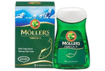 MOLLERS OMEGA-3 KAPSUL 60 kapsül İlaç Görseli