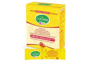 CULTURELLE KIDS PROBIYOTIK, C VE D VITAMINLERI ICEREN TAKVIYE EDICI GIDA SASE 10 saşe İlaç Görseli