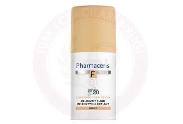 PHARMACERIS F INTENSE COVERAGE MILD FLUID FOUNDATION SPF20 01 (IVORY) 30 ml şişe İlaç Görseli
