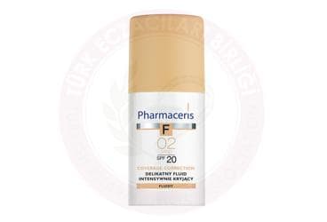 PHARMACERIS F INTENSE COVERAGE MILD FLUID FOUNDATION SPF20 02 (SAND) 30 ml şişe İlaç Görseli