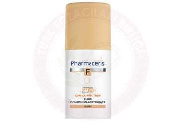 PHARMACERIS S PROTECTIVE & CORRECTIVE FLUID FOUNDATION SPF50 01 IVORY 30 ml şişe İlaç Görseli