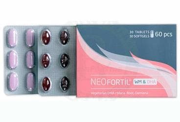 NEOFORTIL WM&DHA 30 tablet+30 kapsül İlaç Görseli