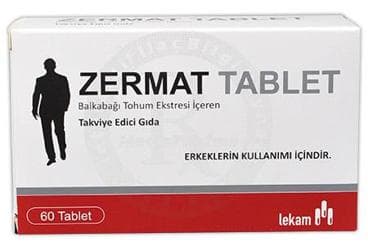 ZERMAT TABLET 60 tablet İlaç Görseli