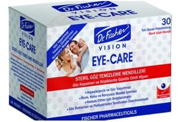DR. FISCHER EYE-CARE GOZ TEMIZLEME MENDILI 30 adet İlaç Görseli