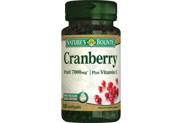 NATURES BOUNTY CRANBERRY PLUS VITAMIN C KAPSUL 100 kapsül İlaç Görseli