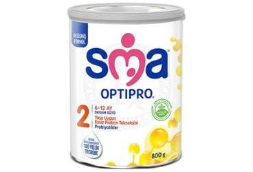 SMA OPTIPRO PROBIYOTIK 2 (6-12 AY) DEVAM SUTU 800 g toz İlaç Görseli