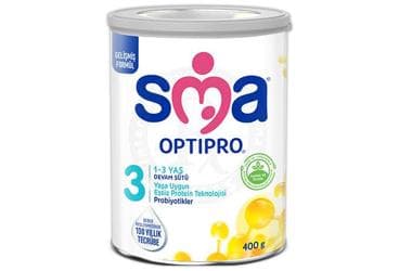 SMA OPTIPRO PROBIYOTIK 3 (1-3 YAS) DEVAM SUTU 400 g toz İlaç Görseli