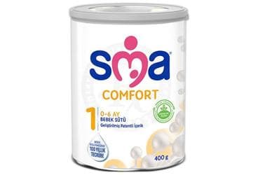 SMA COMFORT 1 (0-6 AY) BEBEK SUTU 400 g toz İlaç Görseli